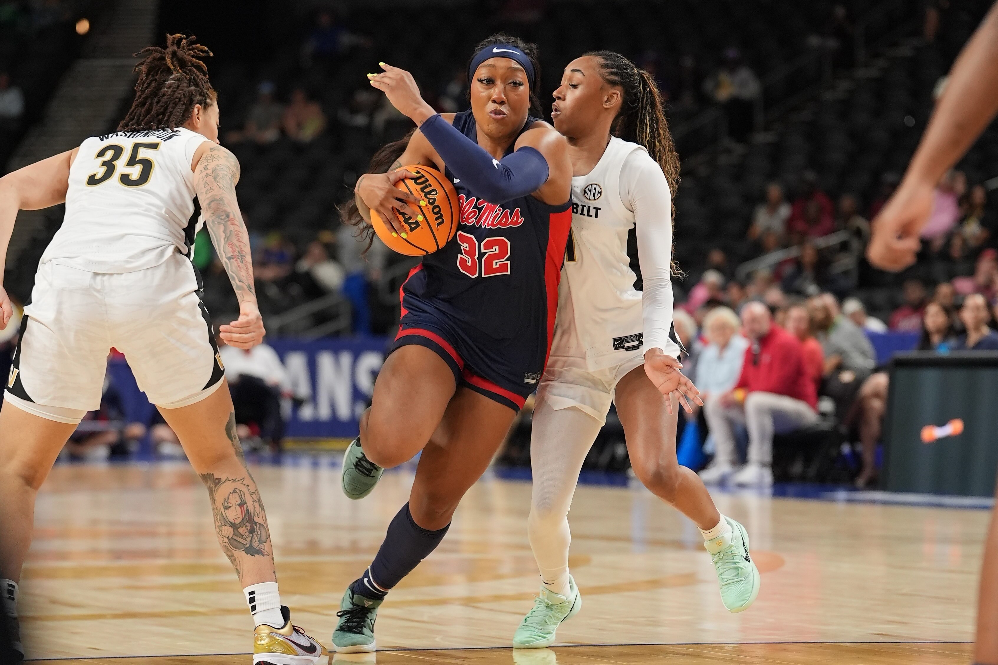 Ole Miss upsets Vanderbilt in SEC tournament 