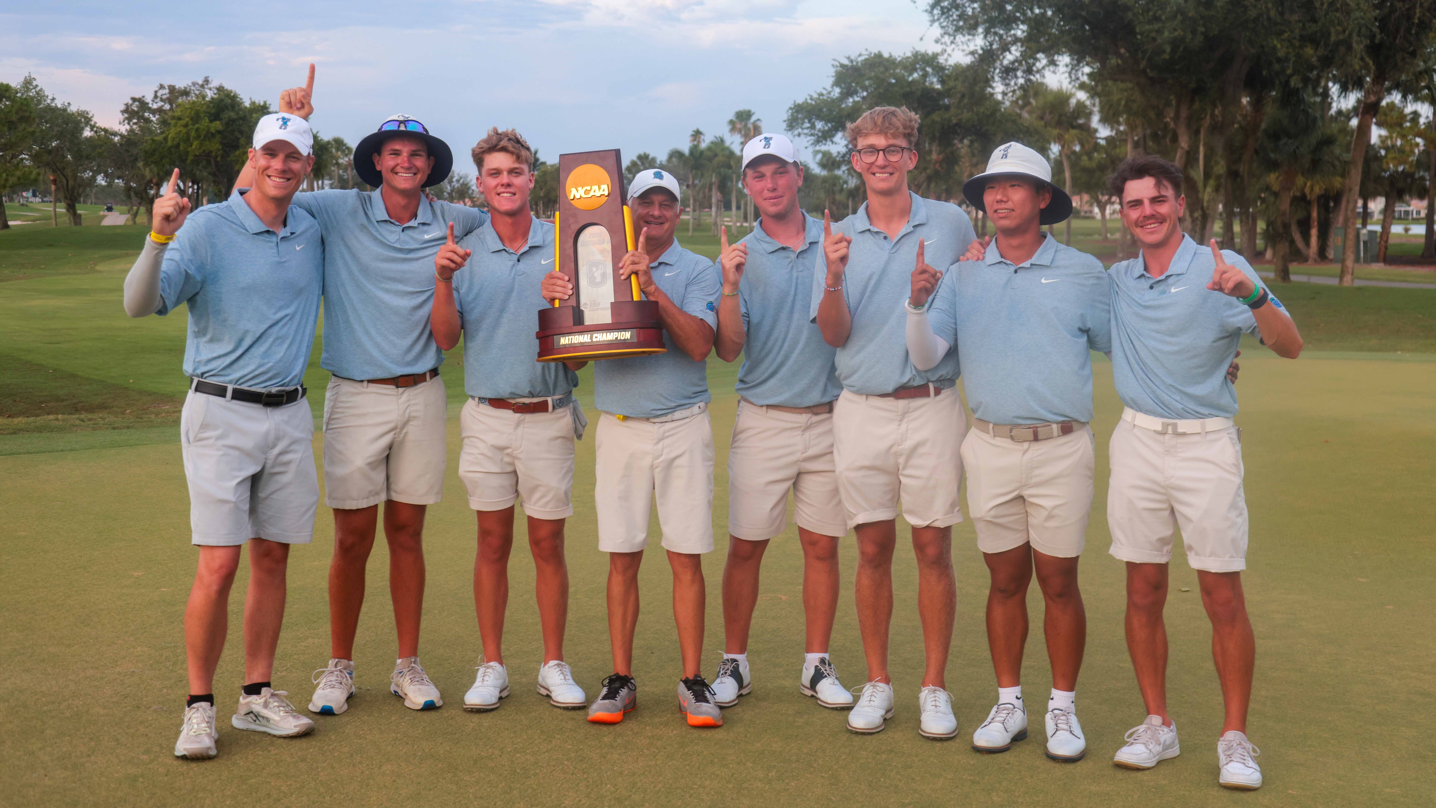 West Florida wins the DII men's golf championship
